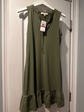 MICHAEL Michael Kors Army Green Dress